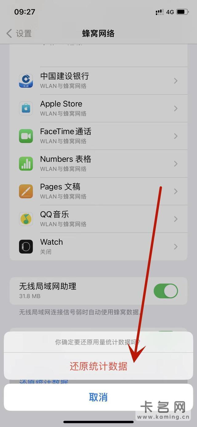 苹果手机（iPhone）流量显示在哪里设置？
