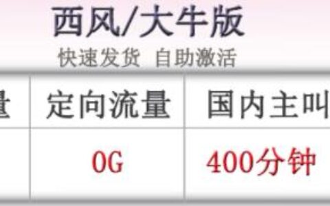 大流量卡归属地只能随机？联通推出的西凤、大牛版，月租49元起