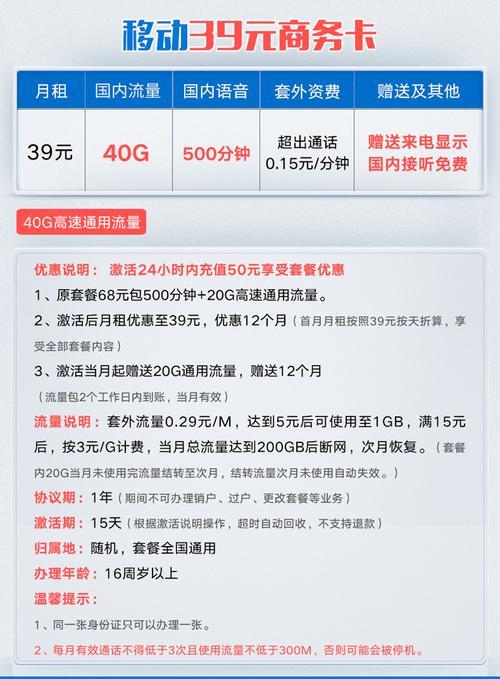 移动流量卡哪个最划算？2023年最新推荐