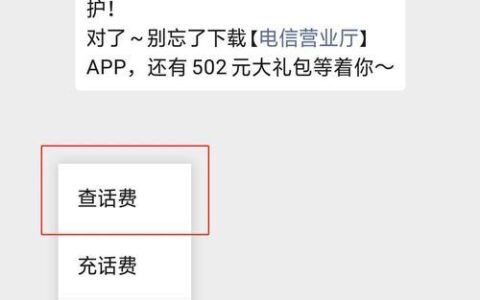 电信话费怎么查？多种方法供你选择