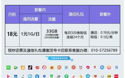 中国移动王卡19元套餐：性价比高，适合中低频流量用户