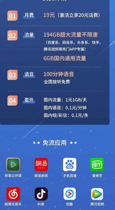 中国电信星卡定向流量包括哪些APP？一文看懂