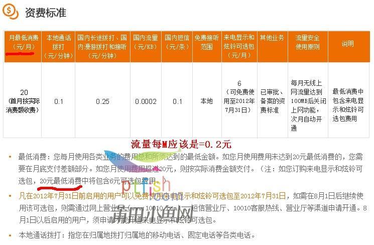 联通最低资费是多少？如何办理？