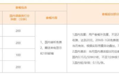 携号转网后套餐怎么算？