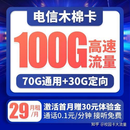 电信流量卡免费办理，流量多、资费低，不容错过！