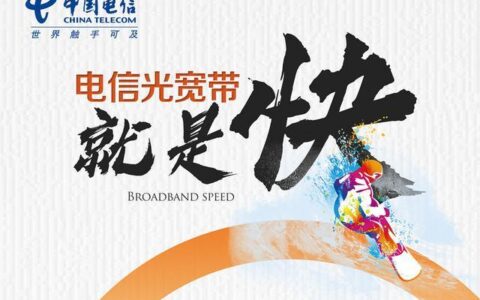 电信光宽带，就是快！