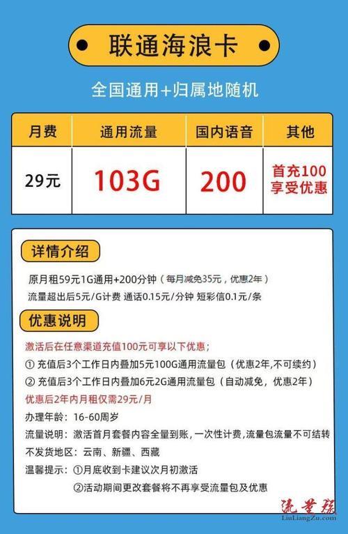 29元200G流量卡，联通这波操作真香！