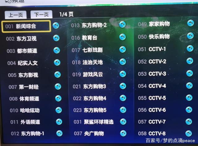 电信机顶盒频道列表：一网打尽精彩节目