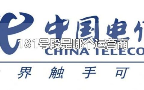 181号段是哪个运营商？