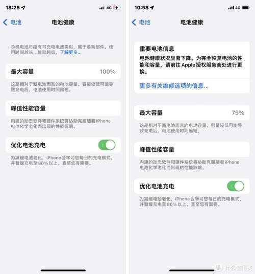苹果电池寿命75%要换吗？