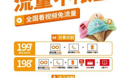 冰淇淋卡联通介绍