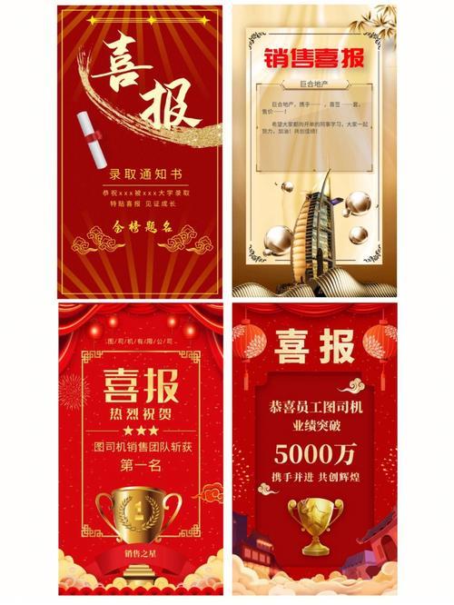 喜报！喜报！**[宝宝姓名]于[日期]**降临人间！