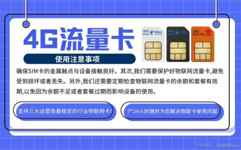 短期流量卡：简介、类型和使用指南