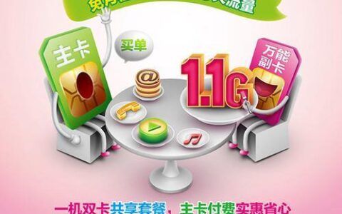 移动万能副卡：一张副卡，多份惊喜！