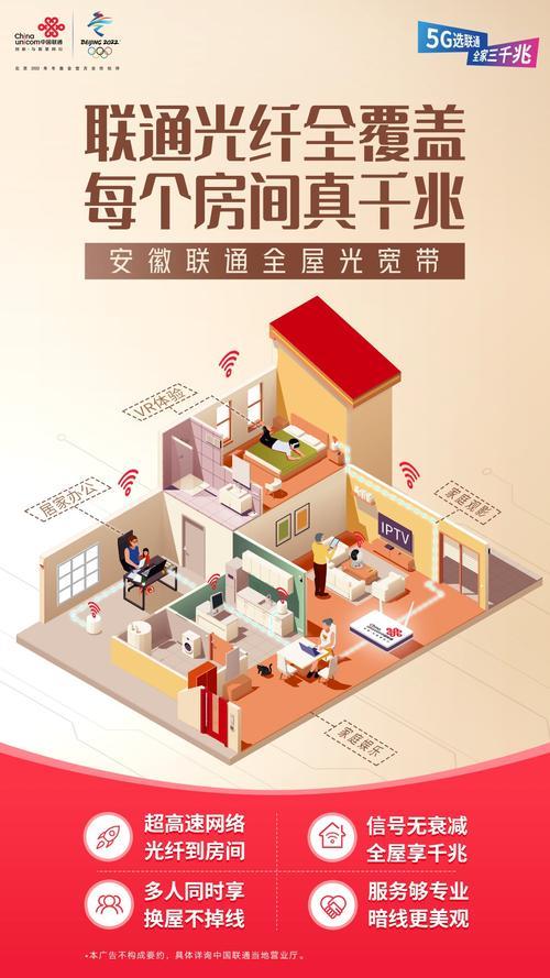 联通宽带300兆：满足家庭娱乐和办公需求