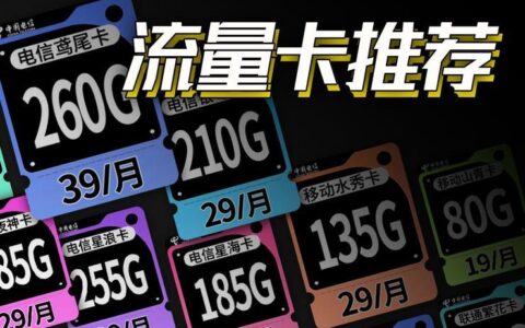 电信水星卡：经济实惠的4G/5G流量选择